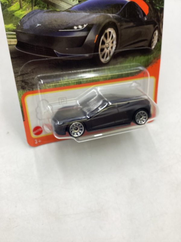 2024 Matchbox G Case #48 Tesla Roadster Matte Black 211A Online Hot Sale