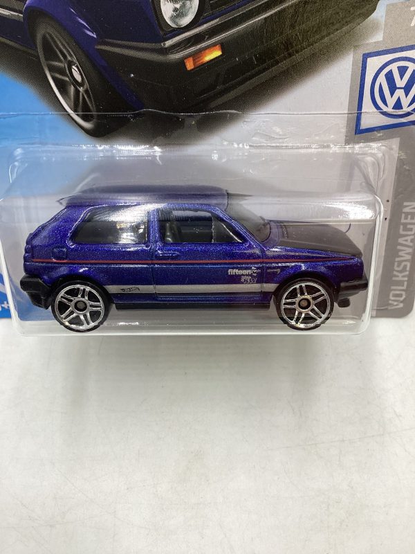 2019 Hot Wheels Factory Sealed #68 Volkswagen Golf MK2 Blue 95E Online