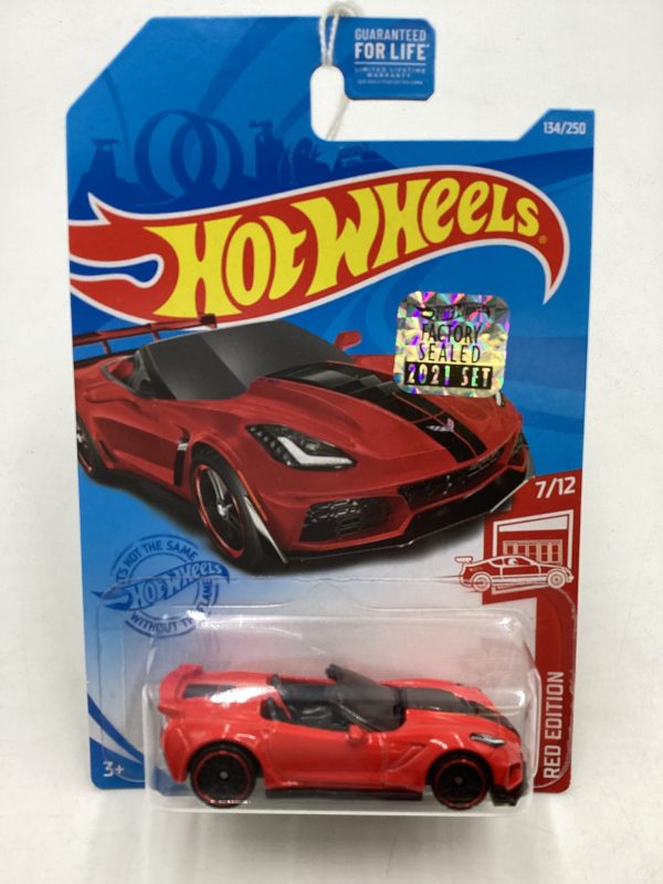 2021 Hot Wheels Factory Sealed Target Exclusive 19 Corvette Zr1 Convertible 148F For Cheap