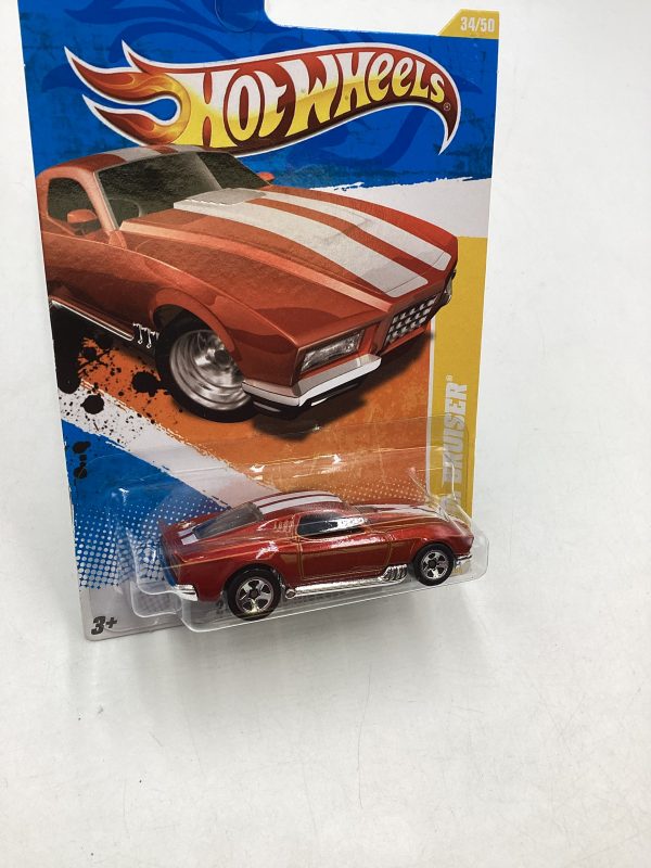 2011 Hot wheels #34 Blvd Bruiser Red 12i Sale