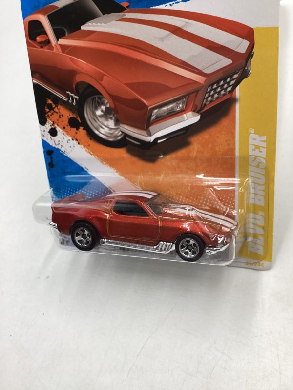 2011 Hot wheels #34 Blvd Bruiser Red 12i Sale