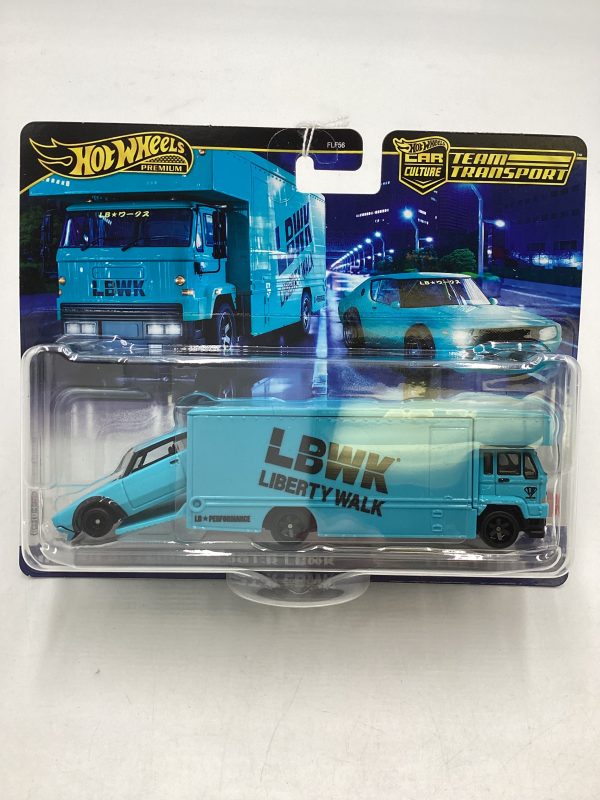 2024 Hot Wheels Team transport #69 Nissan Skyline 2000GT-R LBWK & Fleet Flyer 278G For Sale