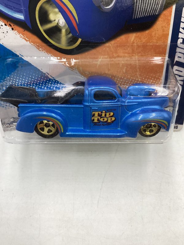 2011 Hot Wheels #146 ‘40 Ford Pickup Blue 21D Online now