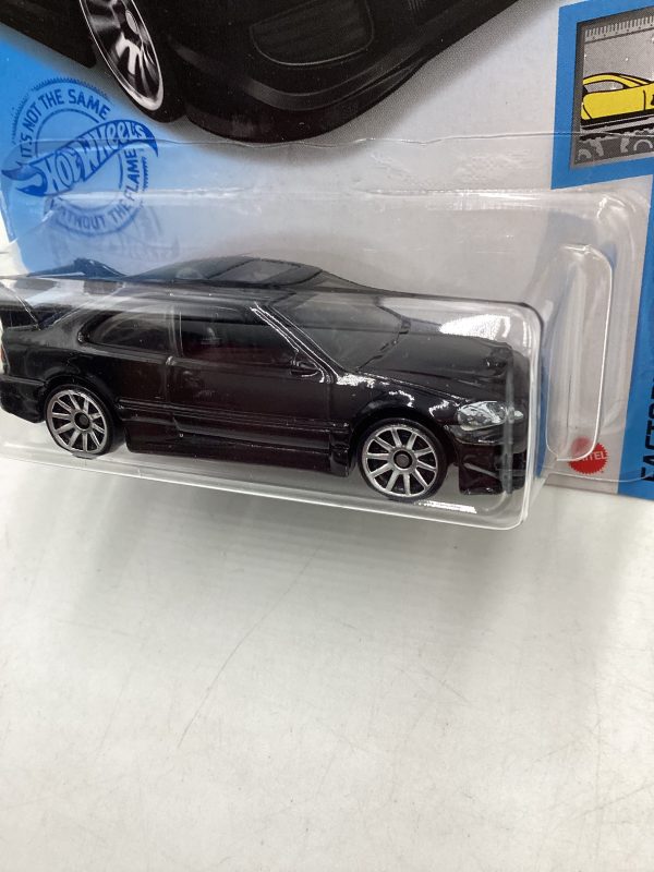 2021 Hot Wheels #63 Honda Civic Si Black Supply