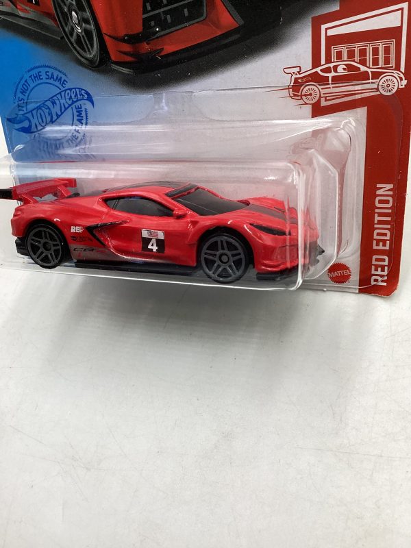 2021 Hot Wheels #105 Red Edition Corvette C8.R 143G on Sale