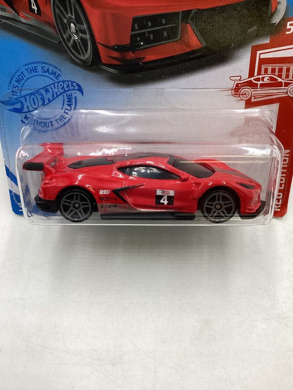 2021 Hot Wheels #105 Red Edition Corvette C8.R 143G on Sale