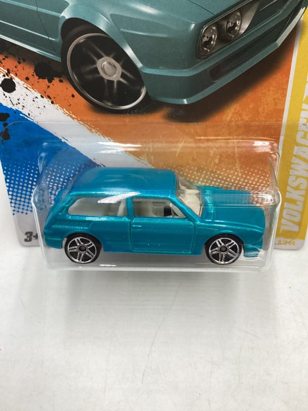 2011 Hot Wheels #8 Blue Volkswagen Brasilia For Discount