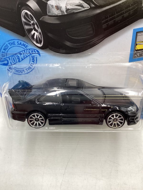 2021 Hot Wheels #63 Honda Civic Si Black Supply