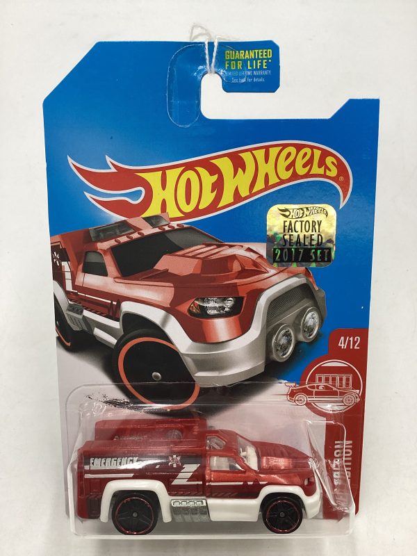 2017 Hot Wheels Factory Sealed Target Exclusive Rescue Duty 145H on Sale