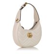 Gucci GG Marmont Half Moon Shaped Matelasse Leather Satchel For Cheap