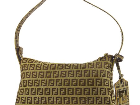 FENDI Zucchino Handbag Beige 77505 Hot on Sale