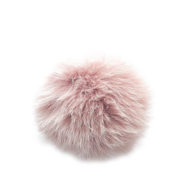 FENDI pompom charm pink fur ladies Fashion