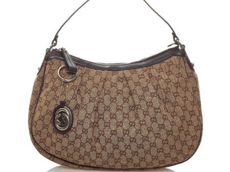 Gucci GG Canvas Sukey Shoulder Bag For Cheap