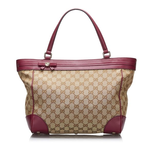 Gucci GG Canvas Mayfair Tote Bag Online now