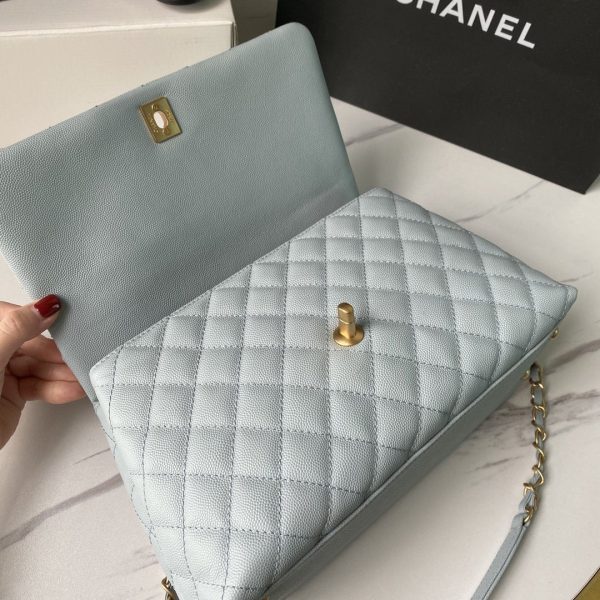 Chanel Medium Flap Bag with Handle Fashion