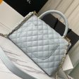 Chanel Medium Flap Bag with Handle Fashion