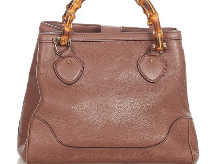 Gucci Bamboo Diana Leather Handbag Cheap