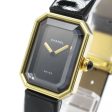 CHANEL Premiere Wrist Watch watch Wrist Watch H0090 Quartz Black K18 [Yellow Gold] Leather belt H0090 Hot on Sale