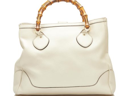 Gucci Bamboo Diana Leather Tote Bag Hot on Sale