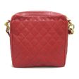 CHANEL Shoulder Bag Red Caviar Skin [Grained Calf] on Sale