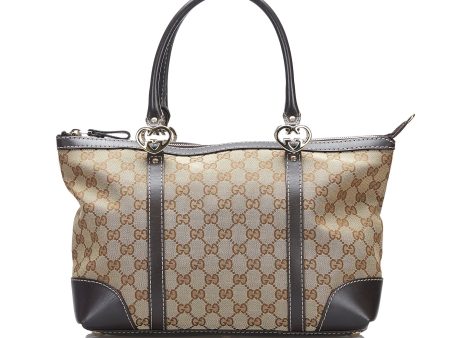 Gucci GG Canvas Lovely Tote Tote Bag Supply