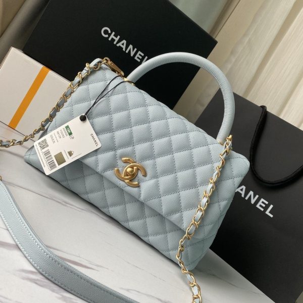 Chanel Medium Flap Bag with Handle Fashion