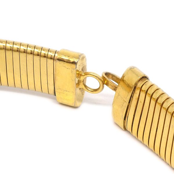 Chanel 1986-1994 Crystal & Gold Heart Belt Online now