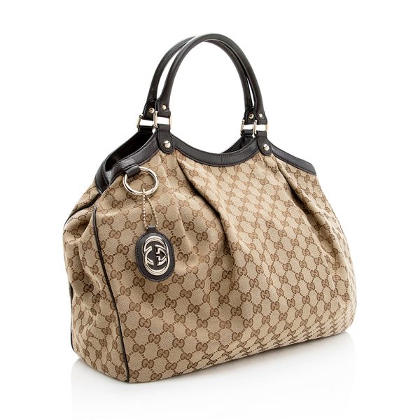 Gucci GG Canvas Sukey Large Tote Online