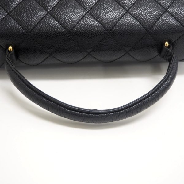 CHANEL  Matelasse Turnlock Coco Mark Handbag Black Ladies Online