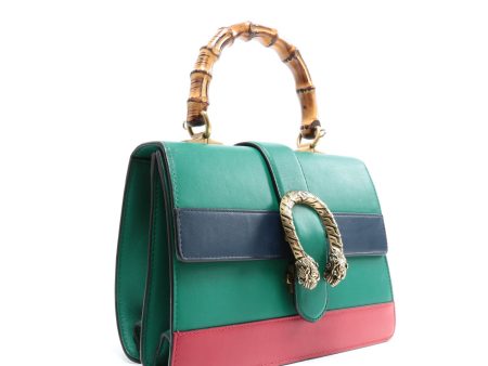 GUCCI Dionysus Medium Bamboo Top Handle - Green Discount