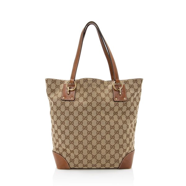 Gucci GG Canvas Medium Charm Tote Cheap