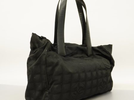 CHANEL   New Travel Line Tote Bag Women s Nylon Tote Bag Black Online now