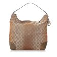 Gucci GG Canvas Lurex Heart Bit Tote Bag Fashion