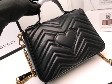 Gucci GG Marmont Small Top Handle Bag Fashion