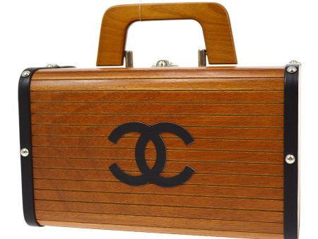 CHANEL * 1996 Wooden Vanity Case Online