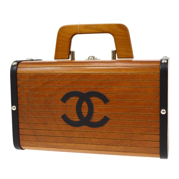 CHANEL * 1996 Wooden Vanity Case Online