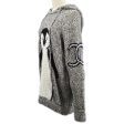 Chanel * 2007 CC penguin-motif knitted hoodie #42 Online Sale