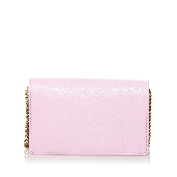 Gucci GG Marmont Embellished Wallet On Chain Online Sale