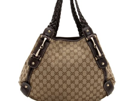 Gucci GG Canvas Pelham Medium Shoulder Bag Fashion