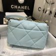 CHANEL 19 Flap Bag Tiffany Blue Sale