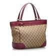 Gucci GG Canvas Mayfair Tote Bag Online now