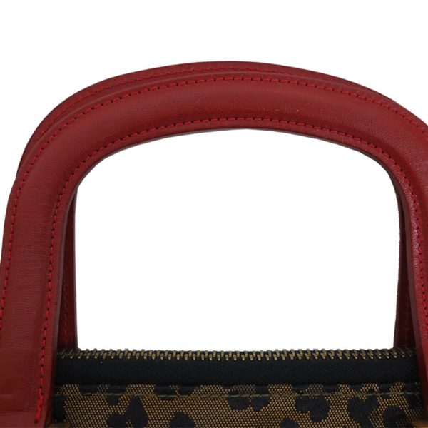 Fendi Leopard Travel Bag Brown on Sale