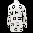 Chanel * Cruise 1993 spring logo-print double-breasted jacket Cheap