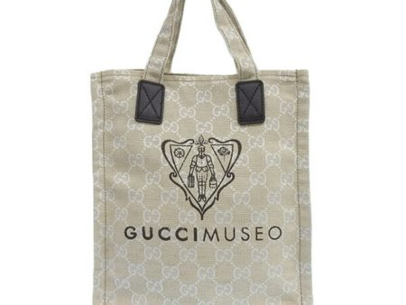 Gucci GG canvas mini handbag Museo Museum limited beige on Sale