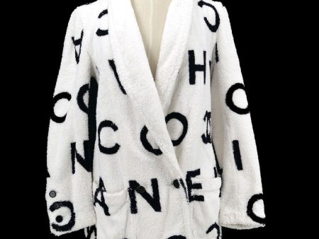 Chanel * Cruise 1993 spring logo-print double-breasted jacket Cheap