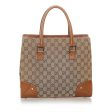 Gucci GG Canvas Nailhead Handbag Fashion