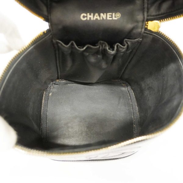 CHANEL   Vanity Bag Women s Patent Leather Vanity Bag Black Supply