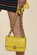 CHANEL Candy Chain CC Yellow Mini Square Flap Bag For Cheap