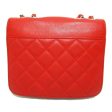 CHANEL ChainShoulder bag Red Calfskin [cowhide] Online Hot Sale