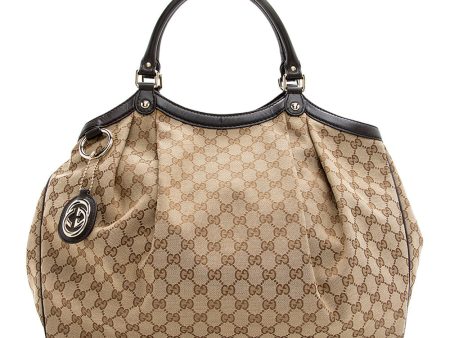 Gucci GG Canvas Sukey Large Tote Online